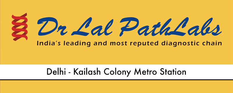 Dr. Lal Path Lab- Kailash Colony Metro Station 